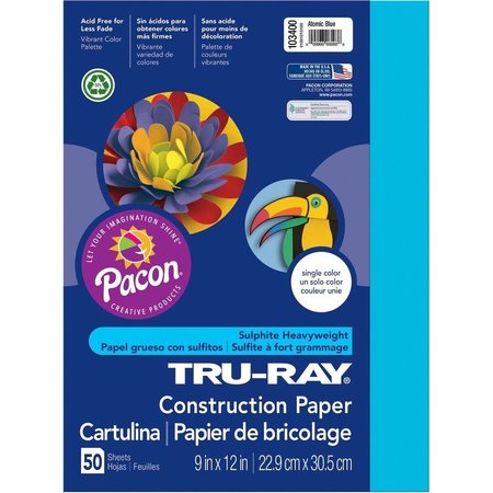 TRU-RAY Paper, Const, 9X12, Atomic Be Pk PAC103400